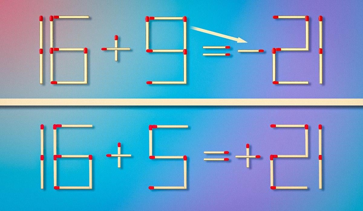 Vilken matchning måste dras för att korrigera jämlikheten: ett snabbt test för att kontrollera IQ