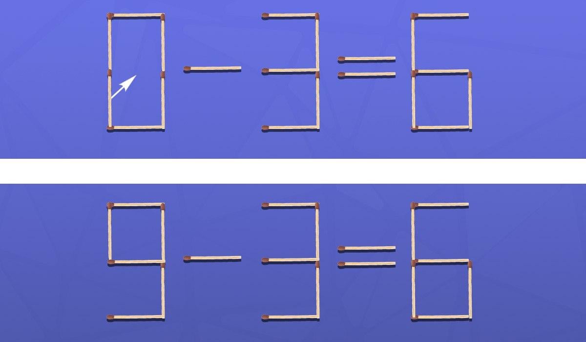 Bara ett geni kan lösa ett tändstickspussel på 9 sekunder.