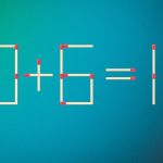 Du behöver bara dra en matchning för att jämvikten ska