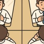 IQ-test: hitta 3 skillnader i en bild av en man