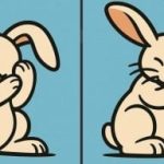 Super IQ-test: hitta 3 skillnader i en bild av en kanin på 85 sekunder Super IQ-test: hitta 3 skillnader i en bild av en